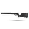 MDT Chassis-Field Stock för Ruger American erbjuder M-LOK för att fästa tillbehör, AICS magasinkompatibilitet och justerbart kolv för optimal sikte.